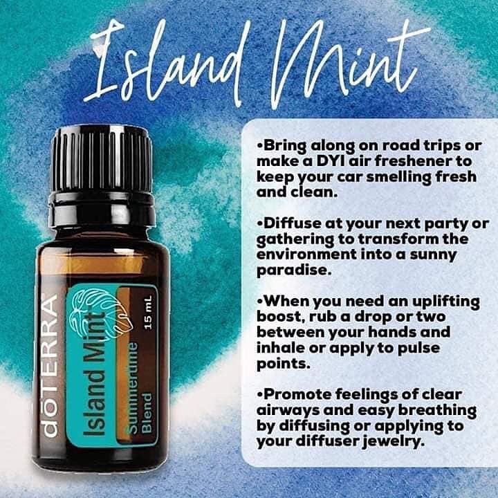 Doterra island mint deals